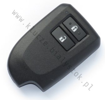Klucz z pilotem (system smart) Peugeot 108  2014-2019
