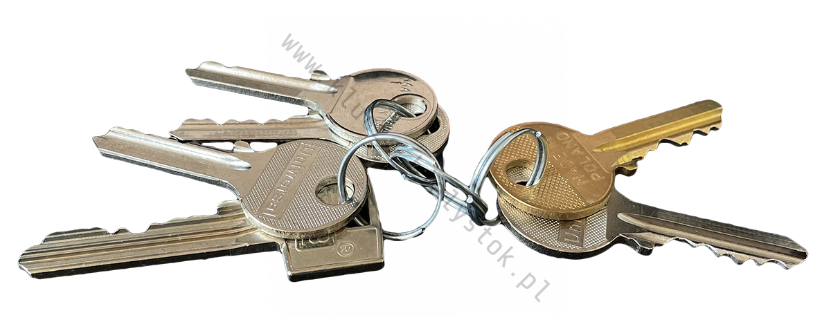 Klucze proste nacinane